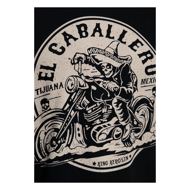 King Kerosin EL Caballero T-Shirt Black
