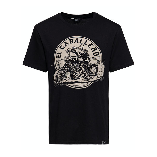 King Kerosin EL Caballero T-Shirt Black