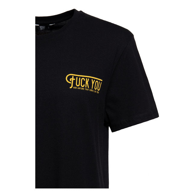 King Kerosin F**k The F**king Rules T-Shirt Black