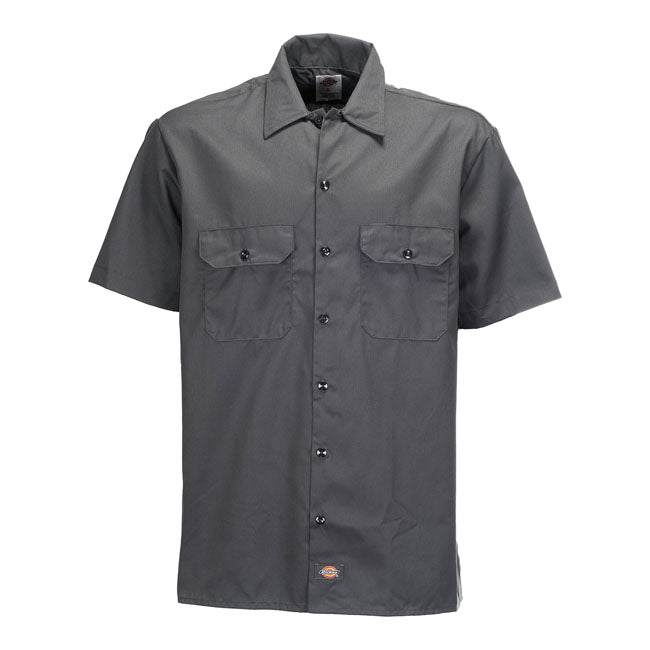 Dickies Short Sleeves Work Shirt Charcoal Grey