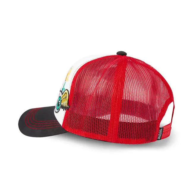 Von Dutch Lifestyle Cap Flying Eye Red FREE UK Delivery, FREE 365 Day Returns | Moto Central