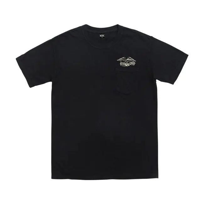 Loser Machine Liberty Cotton T-Shirt Black FREE UK Delivery, FREE 365 Day Returns | Moto Central
