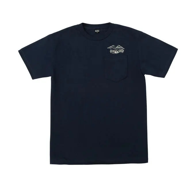Loser Machine Liberty T-Shirt Navy FREE UK Delivery, FREE 365 Day Returns | Moto Central