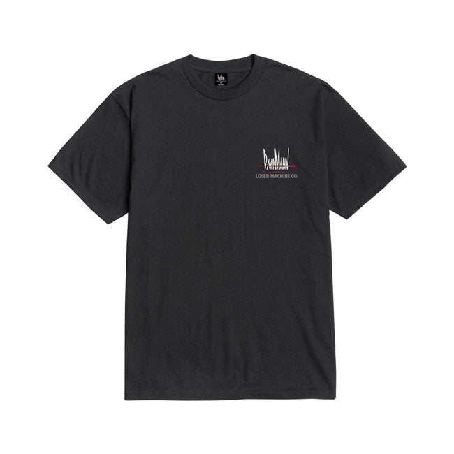 Loser Machine DM Hot Rod Help T-Shirt Black FREE UK Delivery, FREE 365 Day Returns | Moto Central