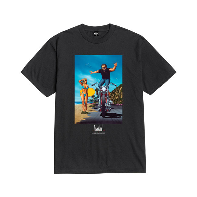 Loser Machine DM Showin' Off T-Shirt Black FREE UK Delivery, FREE 365 Day Returns | Moto Central