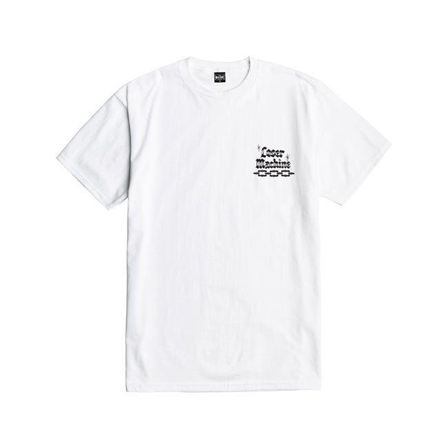 Loser Machine Chaos T-Shirt White FREE UK Delivery, FREE 365 Day Returns | Moto Central
