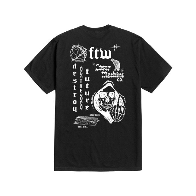 Loser Machine Chaos T-Shirt Black FREE UK Delivery, FREE 365 Day Returns | Moto Central