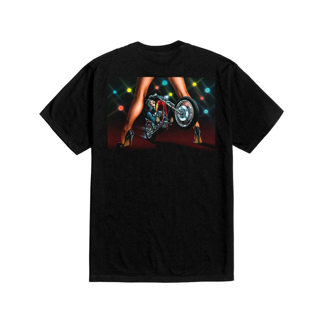 Loser Machine DM Legs T-Shirt Black FREE UK Delivery, FREE 365 Day Returns | Moto Central