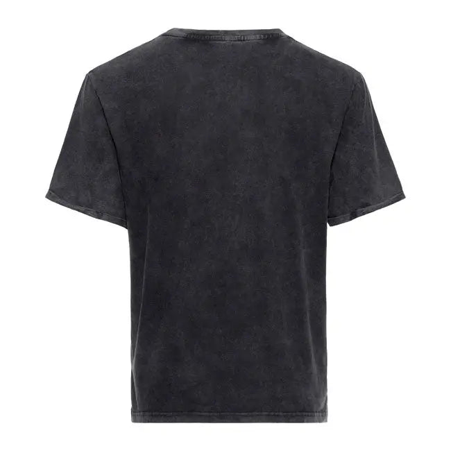 King Kerosin Don't Tread On Me T-Shirt Oil Washed Black FREE UK Delivery, FREE 365 Day Returns | Moto Central