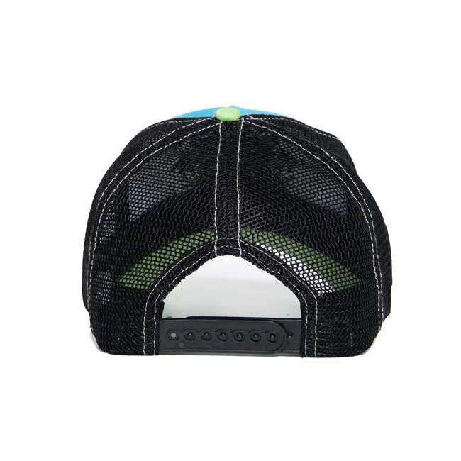 King Kerosin Honolulu Cap Green / Turquoise FREE UK Delivery, FREE 365 Day Returns | Moto Central