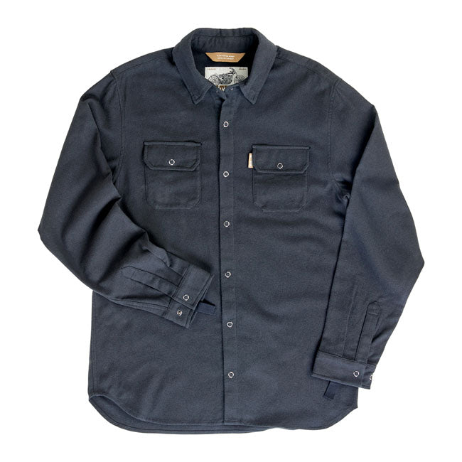Biltwell Hi Test Flannel Shirt Black
