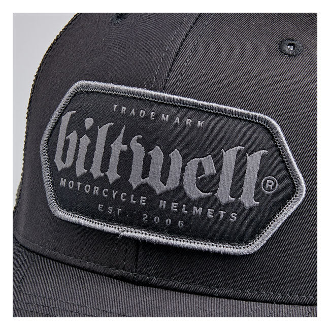 Biltwell Elsinore Cap Black - FREE UK Shipping, FREE 365 Day Returns | Moto Central