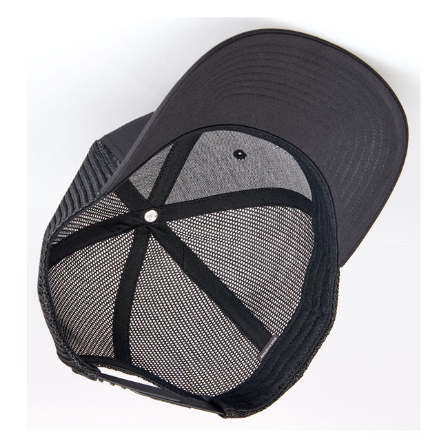 Biltwell Elsinore Cap Black - FREE UK Shipping, FREE 365 Day Returns | Moto Central