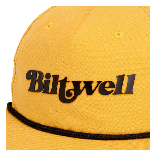 Biltwell Duffer Cap Biscuit / Black - FREE UK Shipping, FREE 365 Day Returns | Moto Central