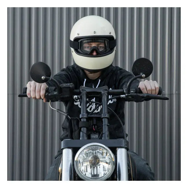 Biltwell Moto 2.0 Goggles Black Out  - FREE UK Shipping, FREE 365 Day Returns | Moto Central