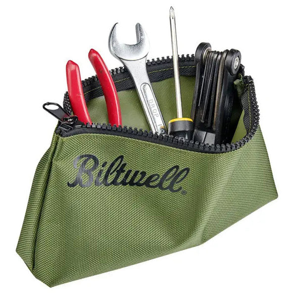 Biltwell Stash Pouch - open tool-storage view