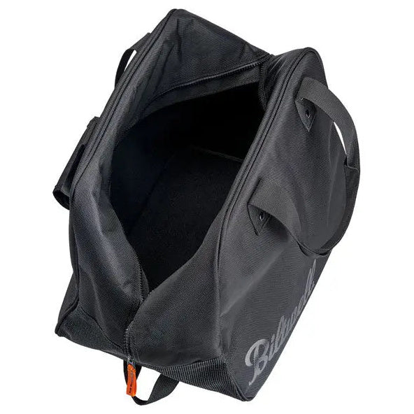 Biltwell Helmet Bag Black - open empty interior view