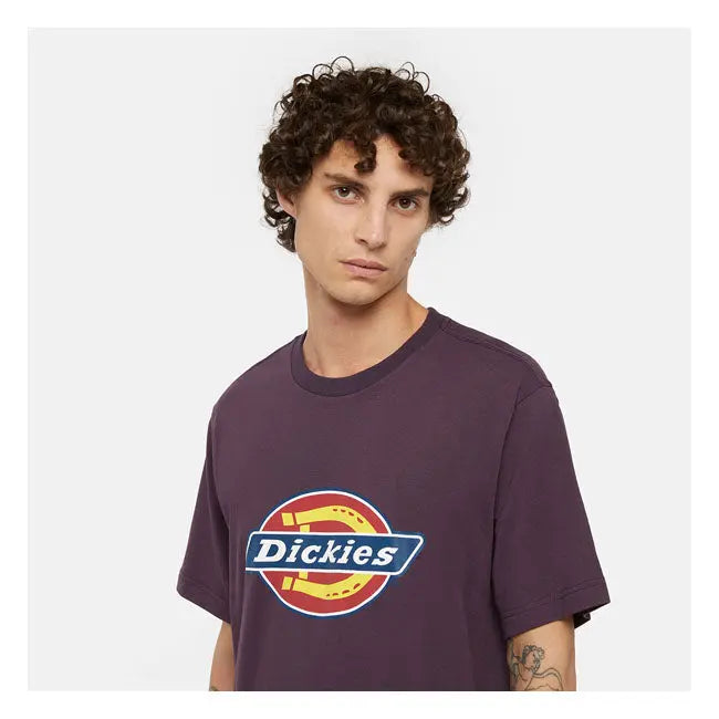 Dickies Icon Logo T-Shirt Plum Perfect  - FREE UK Shipping, FREE 365 Day Returns | Moto Central