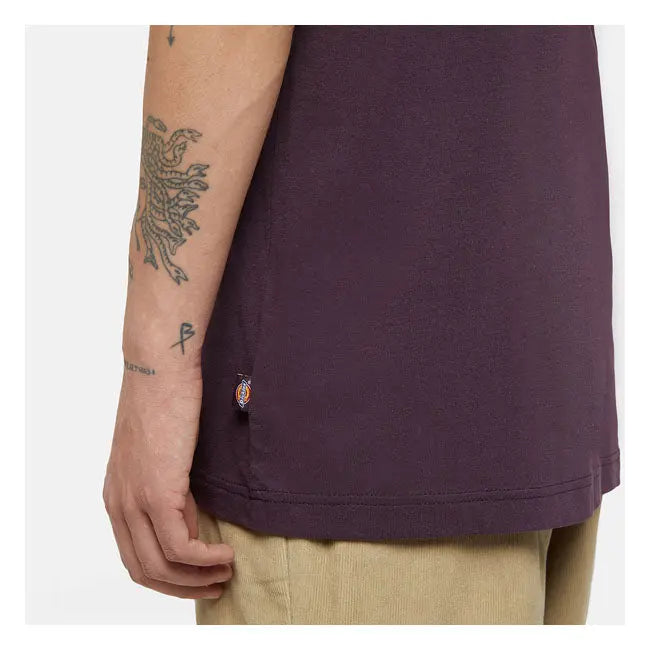 Dickies Icon Logo T-Shirt Plum Perfect  - FREE UK Shipping, FREE 365 Day Returns | Moto Central