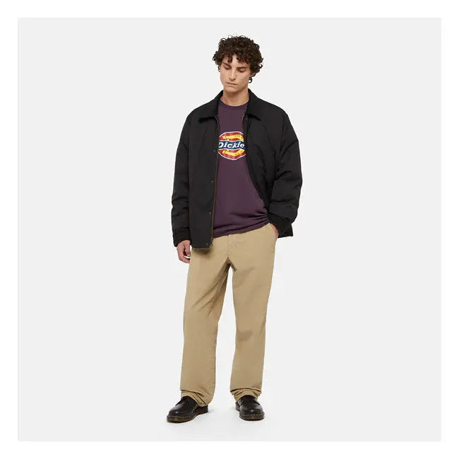 Dickies Icon Logo T-Shirt Plum Perfect  - FREE UK Shipping, FREE 365 Day Returns | Moto Central