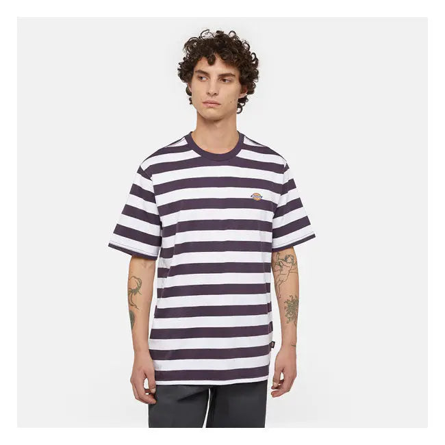 Dickies Rivergrove T-Shirt Plum Perfect  - FREE UK Shipping, FREE 365 Day Returns | Moto Central