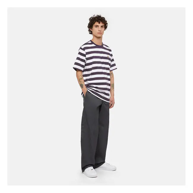 Dickies Rivergrove T-Shirt Plum Perfect  - FREE UK Shipping, FREE 365 Day Returns | Moto Central