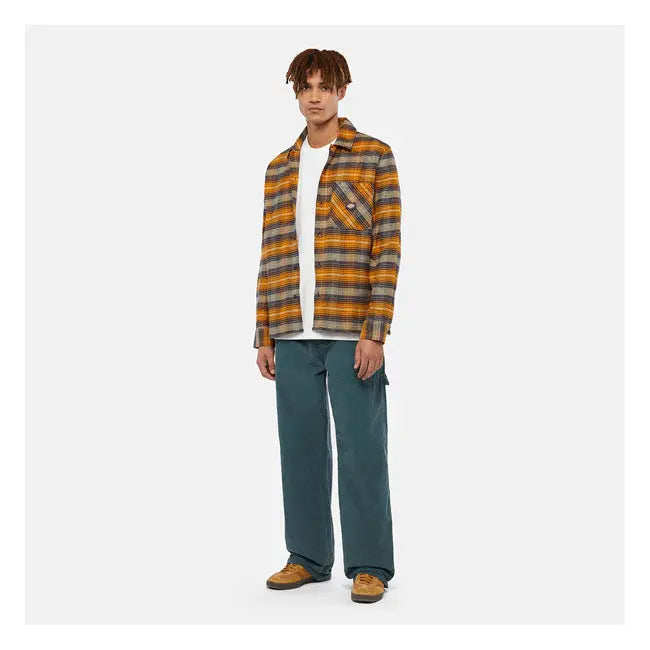 Dickies Forest Check Shirt  - FREE UK Shipping, FREE 365 Day Returns | Moto Central
