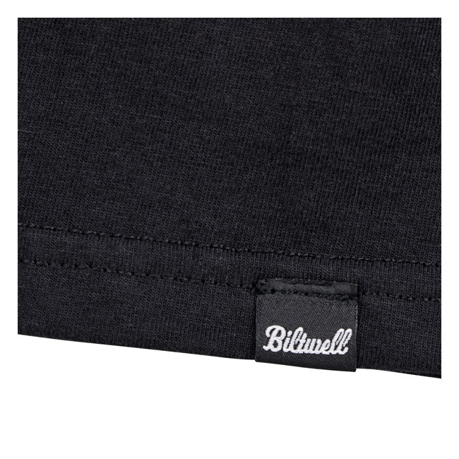 Biltwell Old Junk Pocket T-Shirt Black - FREE UK Shipping, FREE 365 Day Returns | Moto Central