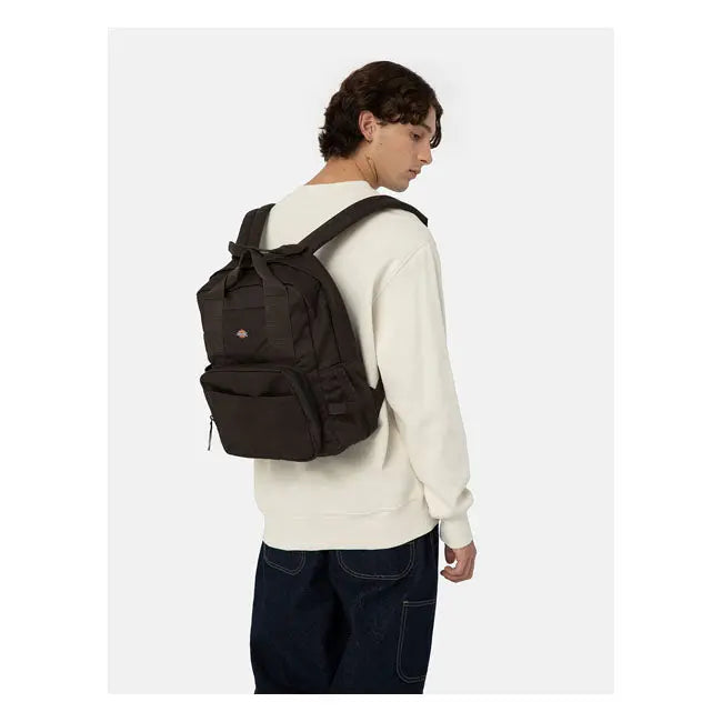 Dickies Lisbon Bag Dark Brown  - FREE UK Shipping, FREE 365 Day Returns | Moto Central