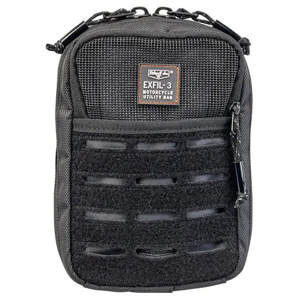 Biltwell Exfil-3 Bag Black - front view