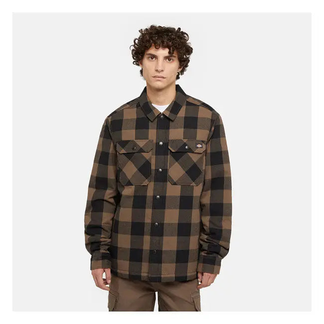 Dickies Sacramento Shirt Mushroom  - FREE UK Shipping, FREE 365 Day Returns | Moto Central