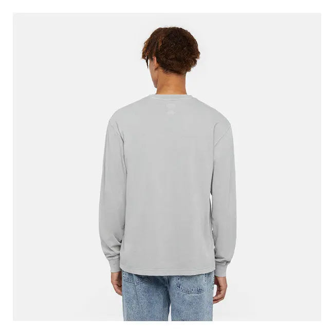 Dickies Plentywood Long Sleeves T-Shirt Ultimate Grey  - FREE UK Shipping, FREE 365 Day Returns | Moto Central