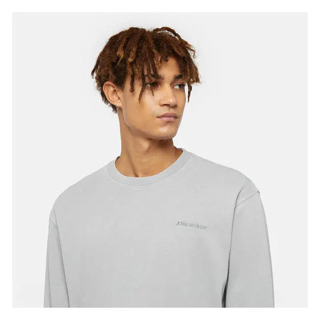 Dickies Plentywood Long Sleeves T-Shirt Ultimate Grey  - FREE UK Shipping, FREE 365 Day Returns | Moto Central