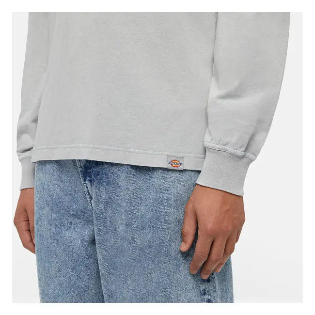 Dickies Plentywood Long Sleeves T-Shirt Ultimate Grey  - FREE UK Shipping, FREE 365 Day Returns | Moto Central