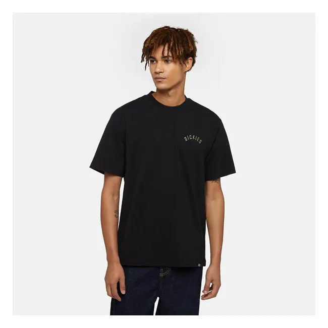 Dickies Panther T-Shirt Black  - FREE UK Shipping, FREE 365 Day Returns | Moto Central