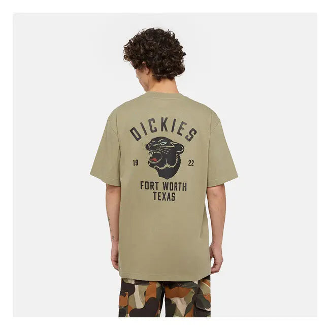 Dickies Panther T-Shirt Imperial Green  - FREE UK Shipping, FREE 365 Day Returns | Moto Central