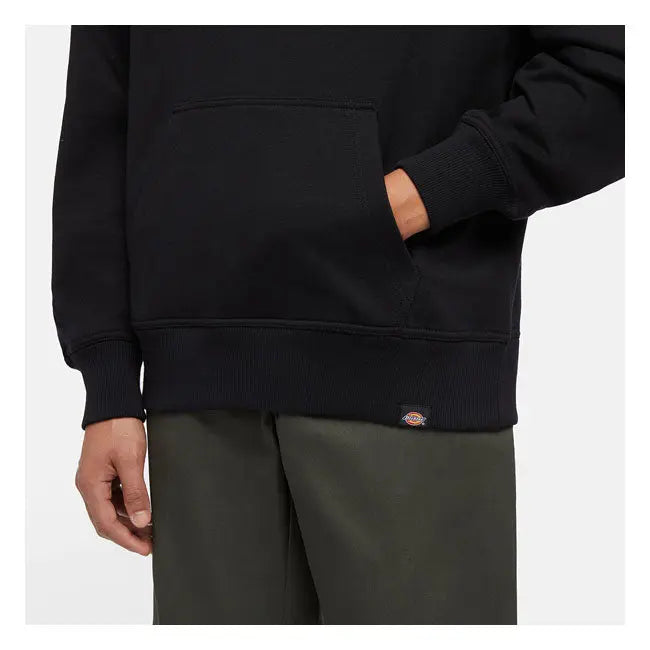 Dickies Globe Hoodie Black  - FREE UK Shipping, FREE 365 Day Returns | Moto Central