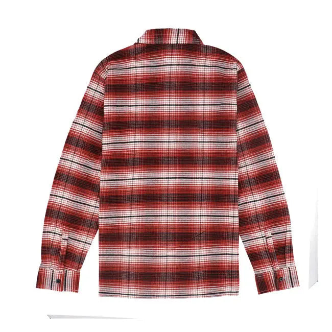 Dickies Forest Check Shirt Red Ochre  - FREE UK Shipping, FREE 365 Day Returns | Moto Central