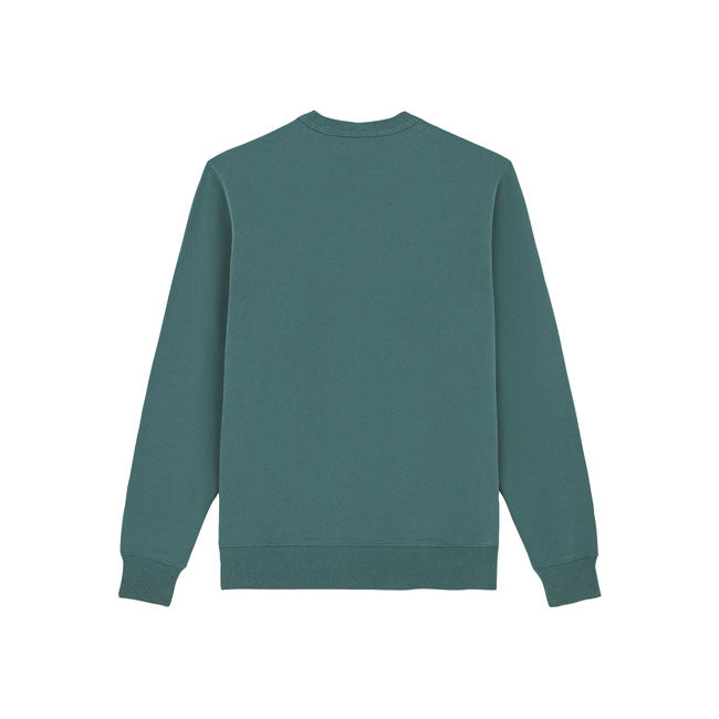 Dickies Aitkin Sweatshirt Green / Surf Blue - FREE UK Shipping, FREE 365 Day Returns | Moto Central