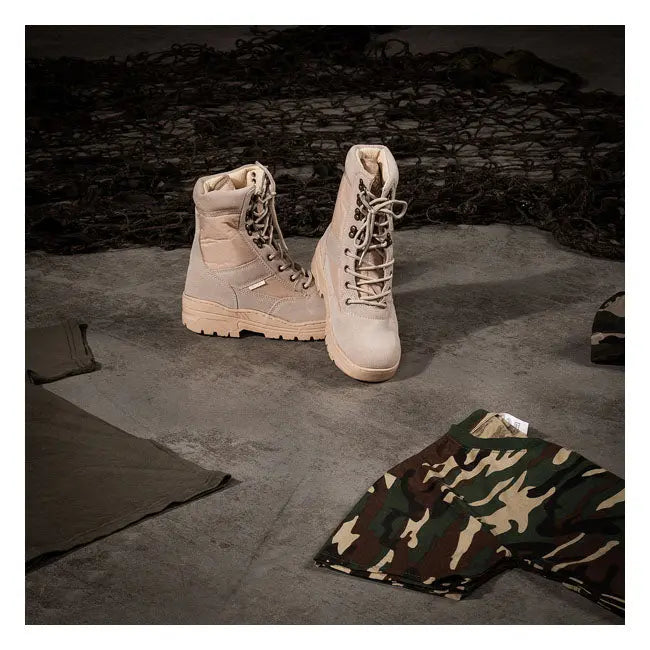 Army Surplus Sniper Boots Khaki FREE UK Delivery, FREE 365 Day Returns | Moto Central