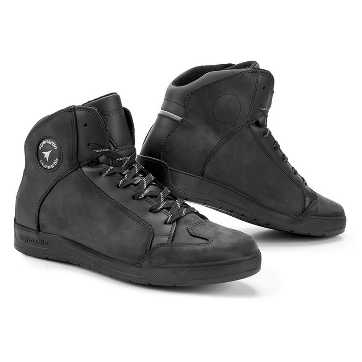 Stylmartin Matt Waterproof Boots Black FREE UK Delivery, FREE 365 Day Returns | Moto Central