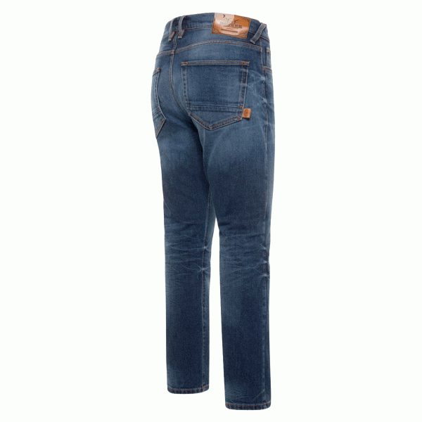 Rokker Rokkertech Straight AA Denim Jeans Blue FREE UK Delivery, FREE 365 Day Returns | Moto Central