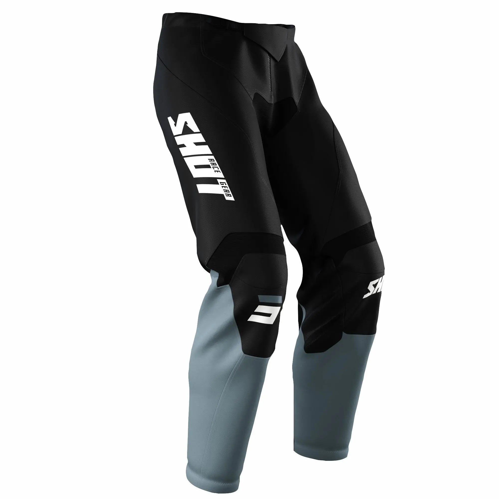 Shot Raw Trouser Burst Black - FREE UK Shipping, FREE 365 Day Returns | Moto Central