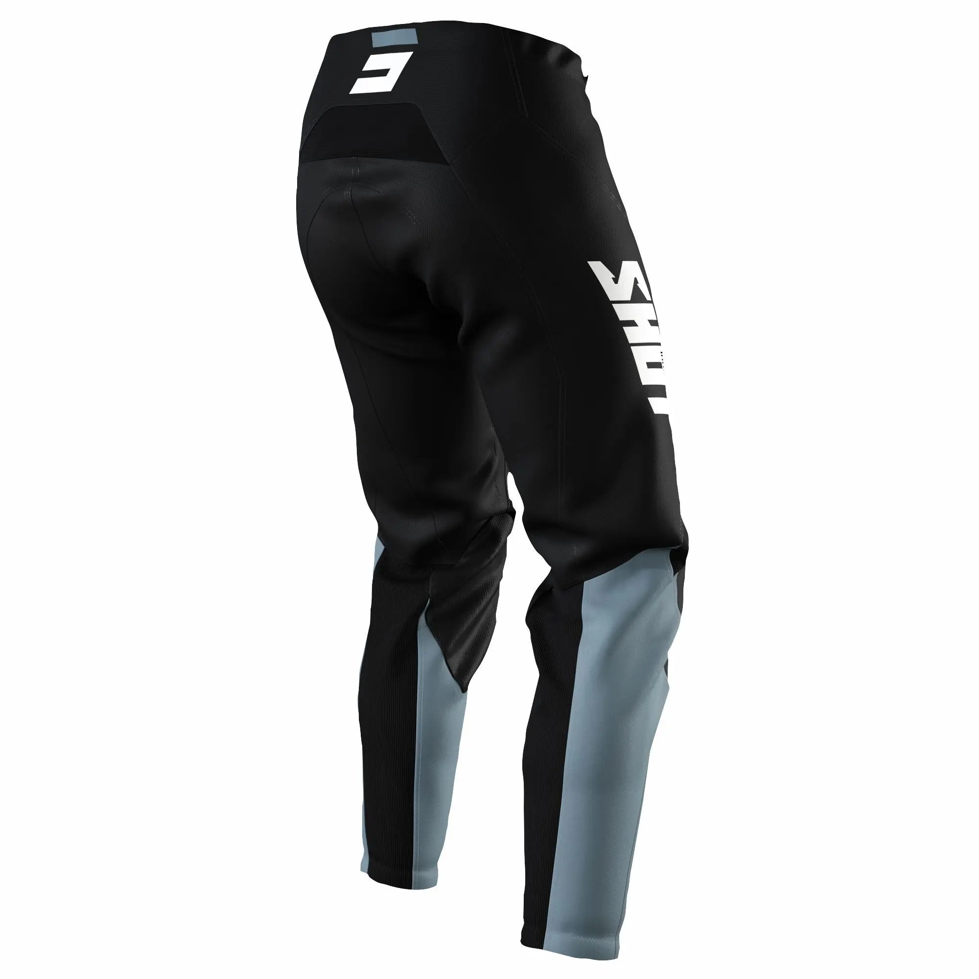 Shot Raw Trouser Burst Black - FREE UK Shipping, FREE 365 Day Returns | Moto Central