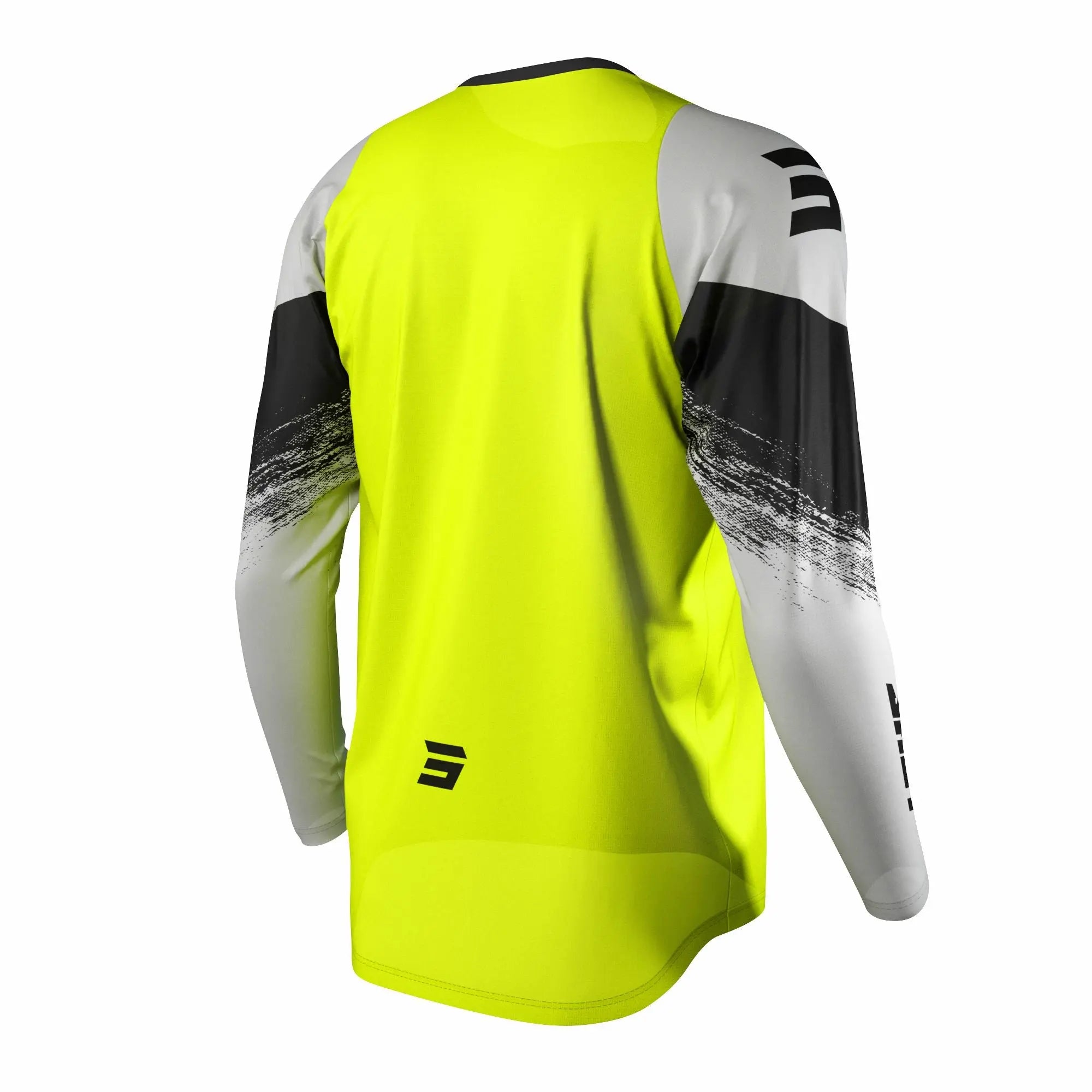 Shot Raw Jersey Burst Neon Yellow - FREE UK Shipping, FREE 365 Day Returns | Moto Central