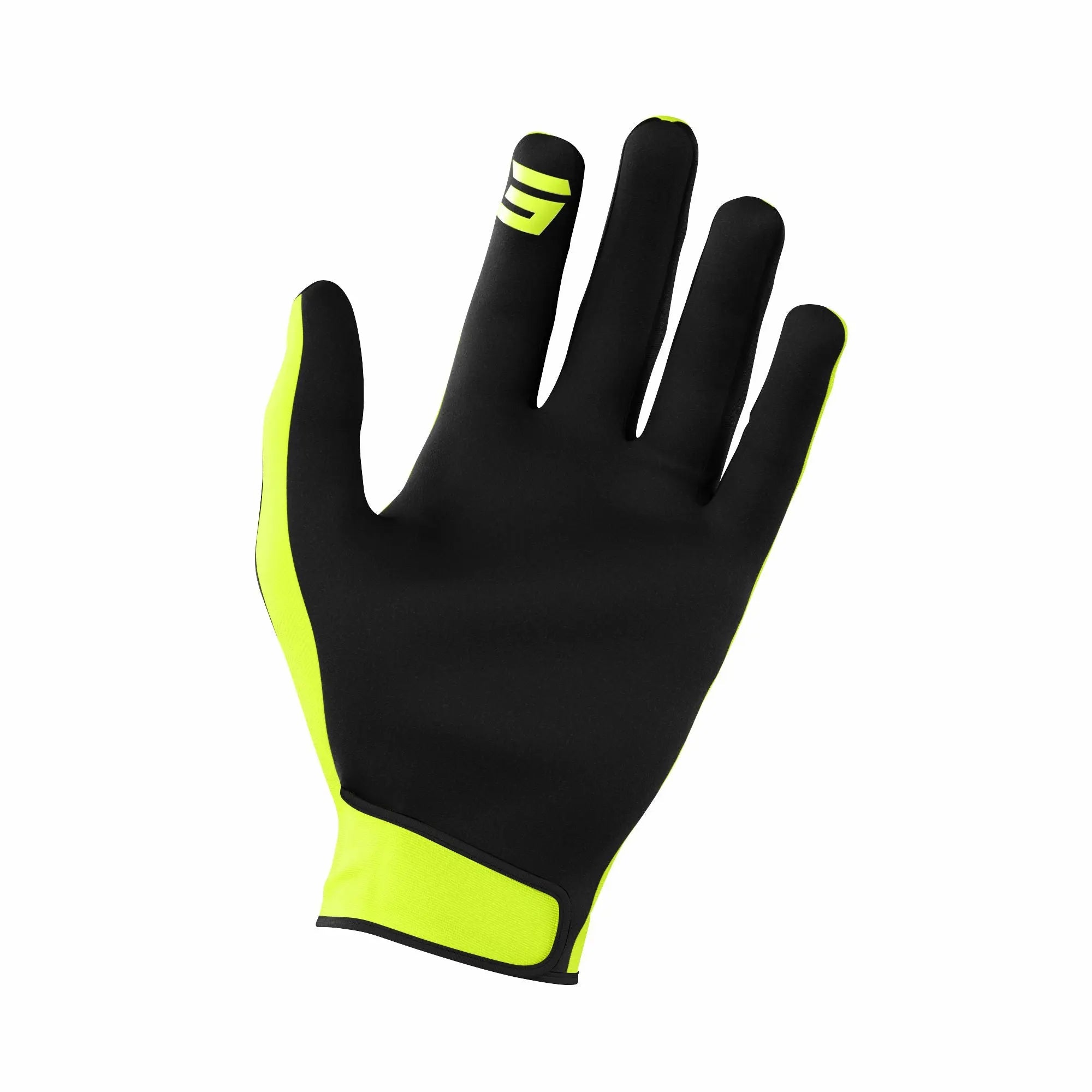 Shot Raw Gloves Burst Neon Yellow - FREE UK Shipping, FREE 365 Day Returns | Moto Central