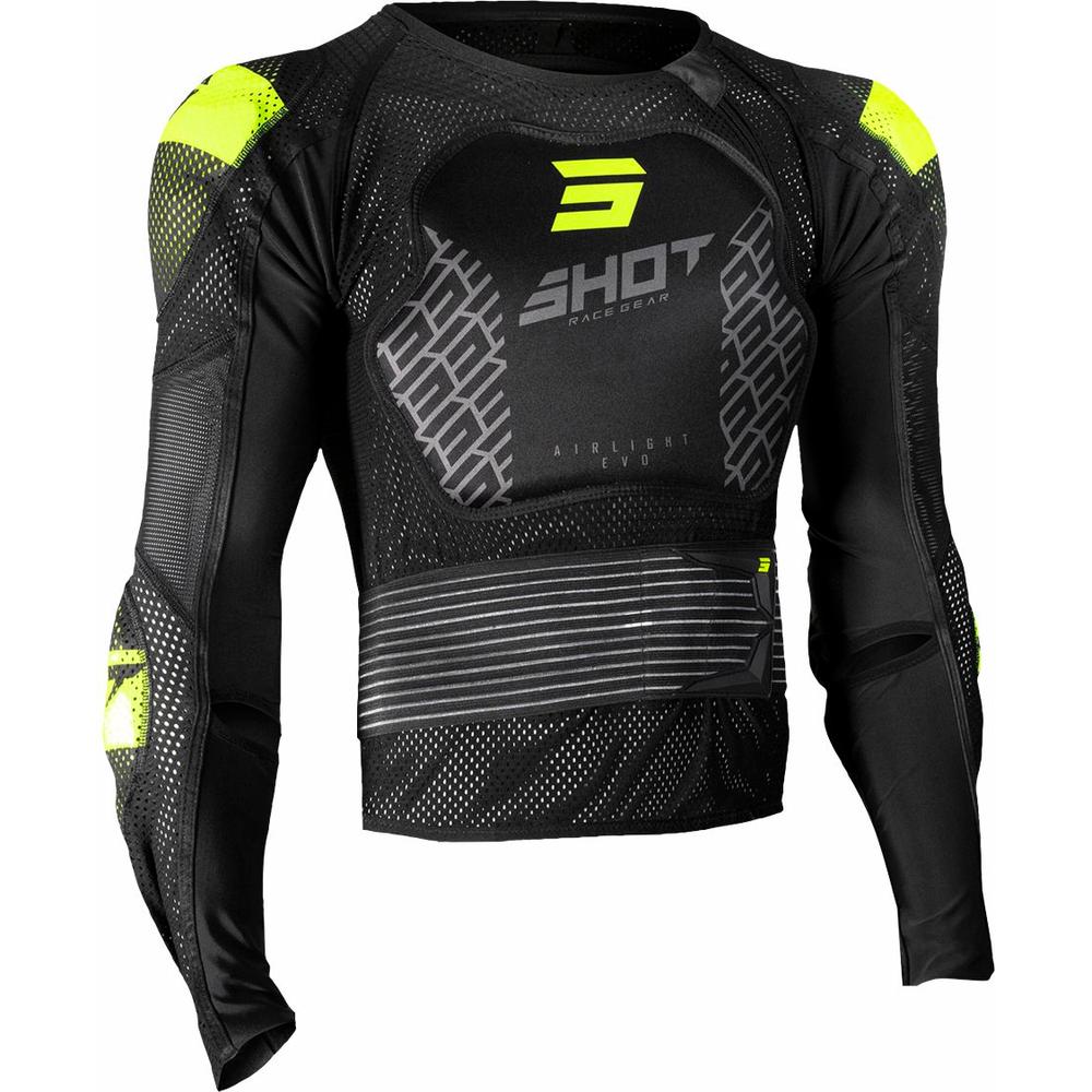 Shot Airlight MX Body Armour Jacket 2.0 Black