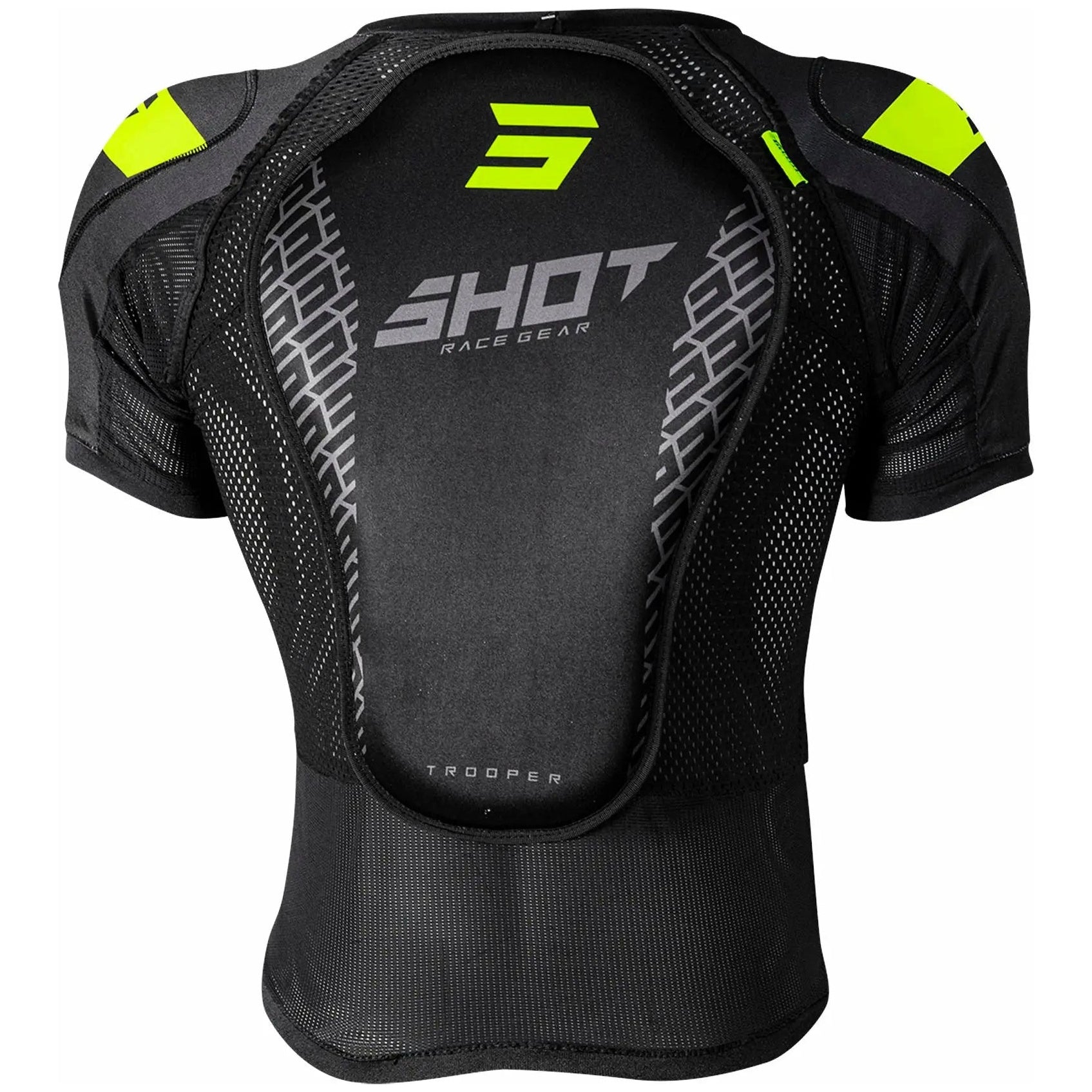 Shot Trooper Protective Jacket Black - FREE UK Shipping, FREE 365 Day Returns | Moto Central