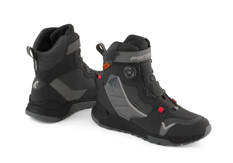 Forma ADV Kite Dry Boots Black / Anthracite  - FREE UK Shipping, FREE 365 Day Returns | Moto Central