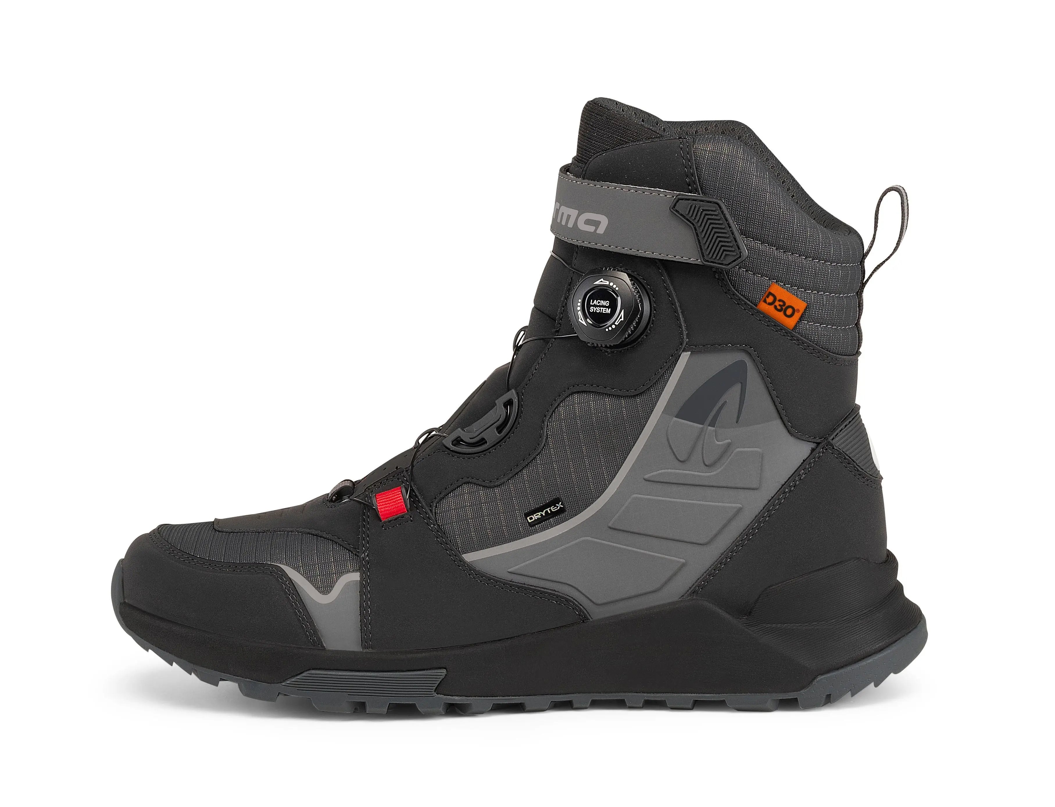 Forma ADV Kite Dry Boots Black / Anthracite  - FREE UK Shipping, FREE 365 Day Returns | Moto Central